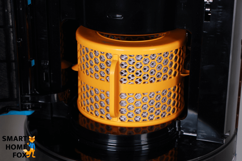 Der biostatische Verdampfer ist im Dyson Purifier Humidify+Cool Formaldehyde PH04 eingesetzt